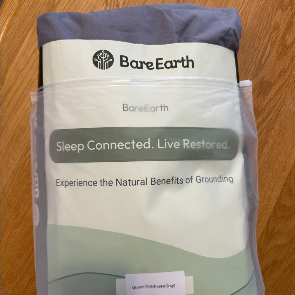 BARE EARTH Grounding Bedsheet Q - Picture 2 of 8